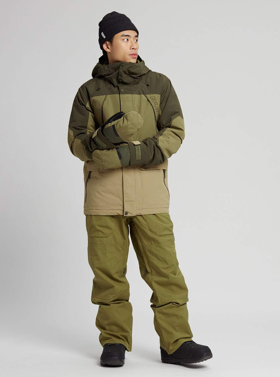 Burton Breach Insulated veste snowboard homme XS Forest night