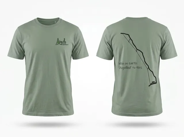 Aiguille Valley Lifestyle Aiguilled T-shirt coton vert sauge