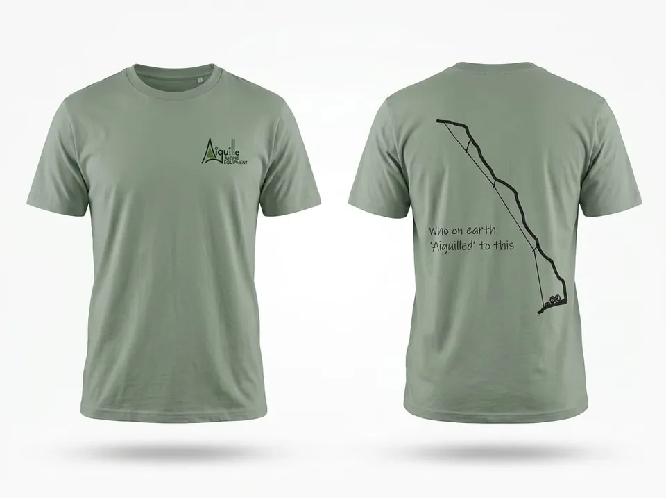 Aiguille Valley Lifestyle Aiguilled T-shirt coton vert sauge