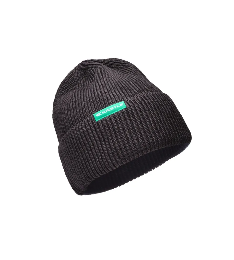 Kästle Rib Beanie bonnet ski noir 50% laine