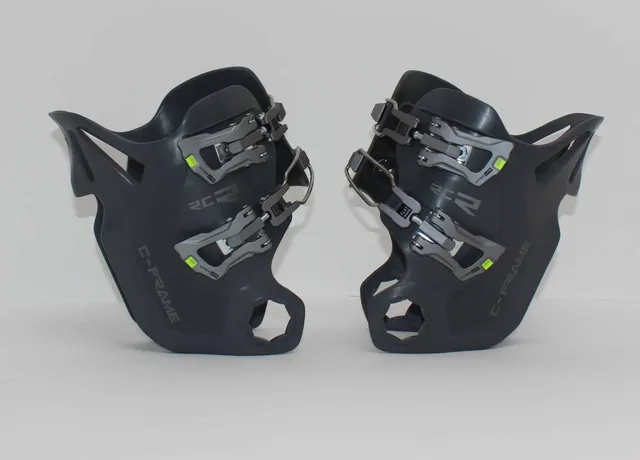 UPZ RCR Manchette Race Boots Gris Carbone Rigide S+M