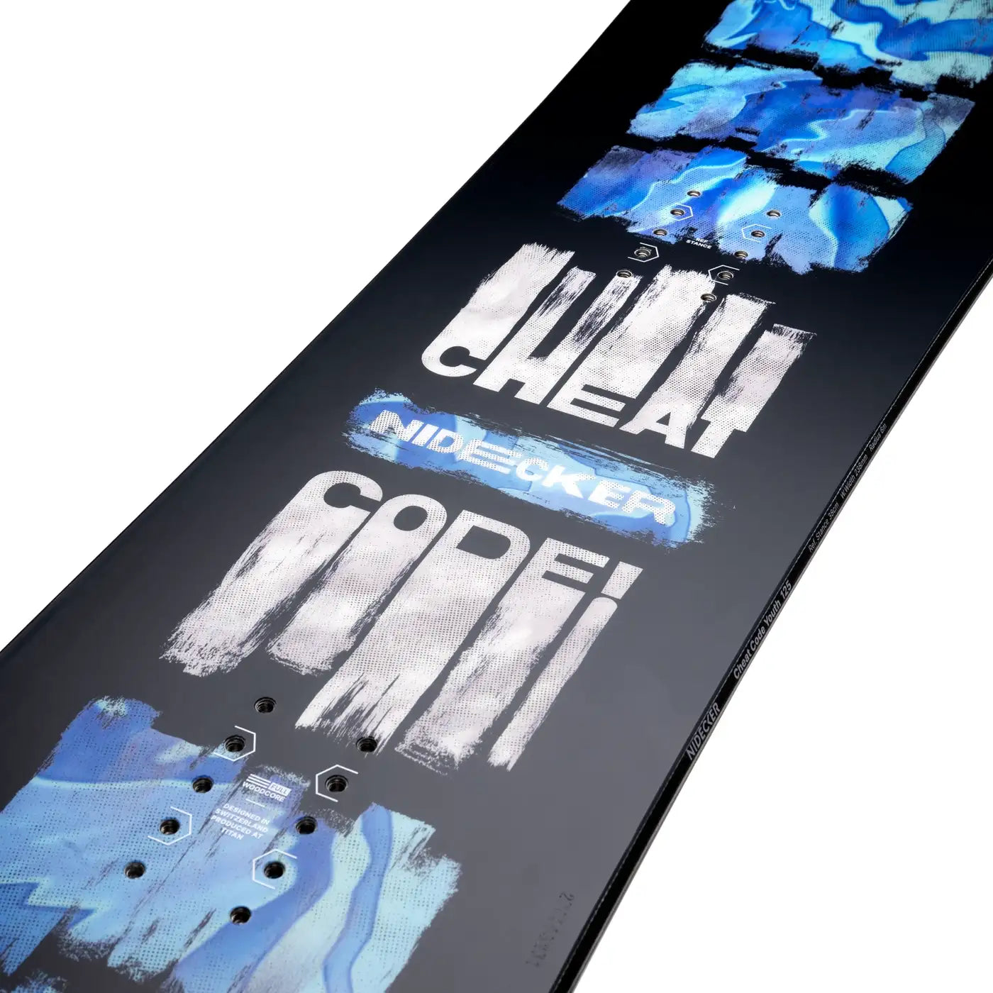 Nidecker Cheat Code Youth snowboard 125 twin souple parc