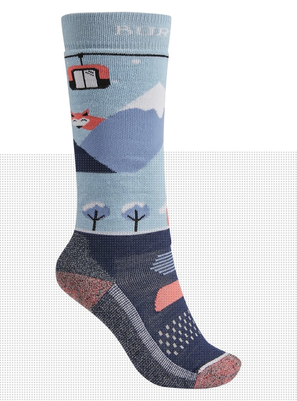Burton Performance Midweight chaussettes ski enfant XS-S Safari