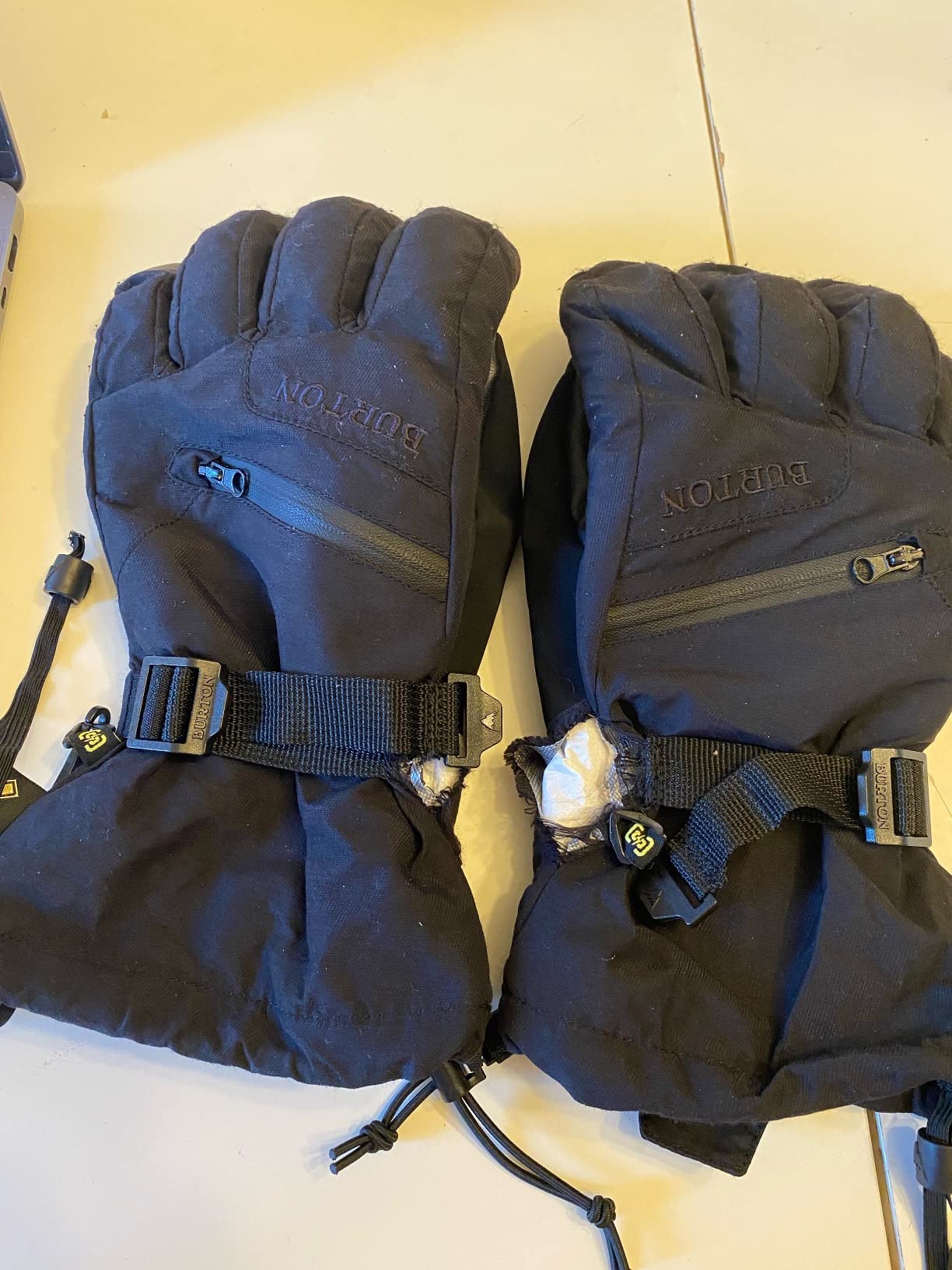 Burton Gore gants snowboard Homme DryRide Thermacore tactile
