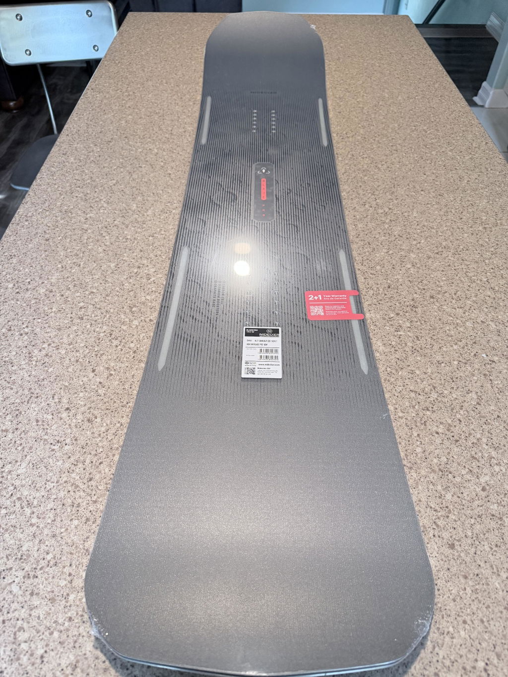 Nidecker Blade Pro 158 snowboard carving cambre