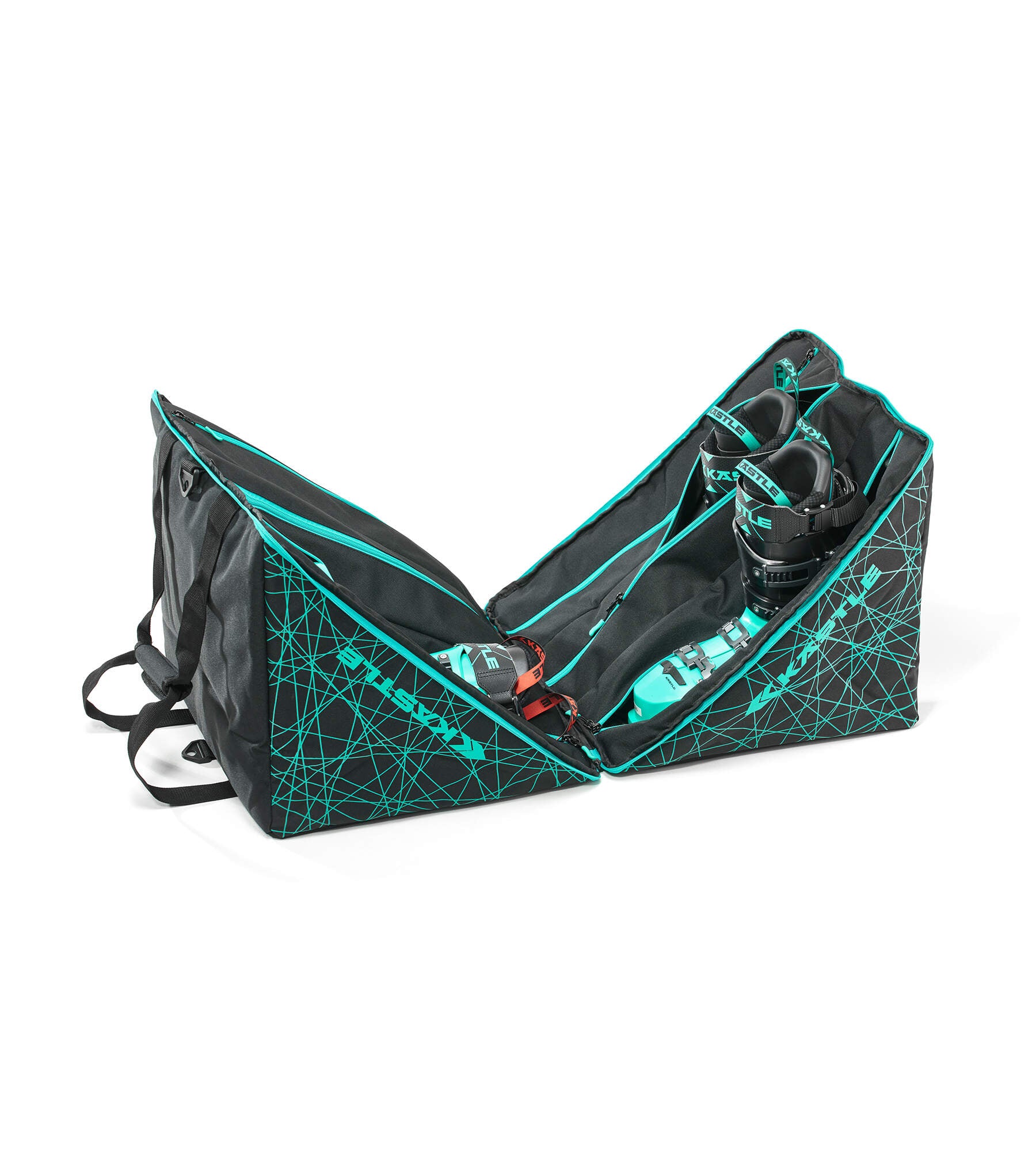 Kastle Boot Cube 3P sac à chaussures Black-Mint