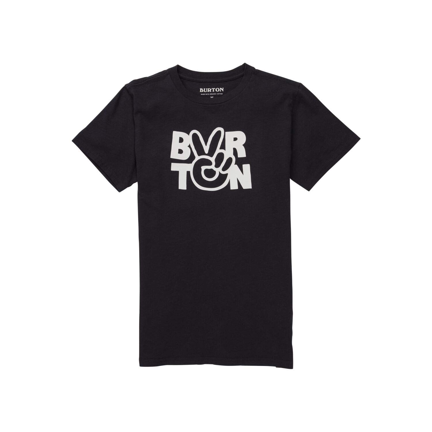 Burton Reese T-Shirt Enfant 140 Orange Papaya Coton Bio