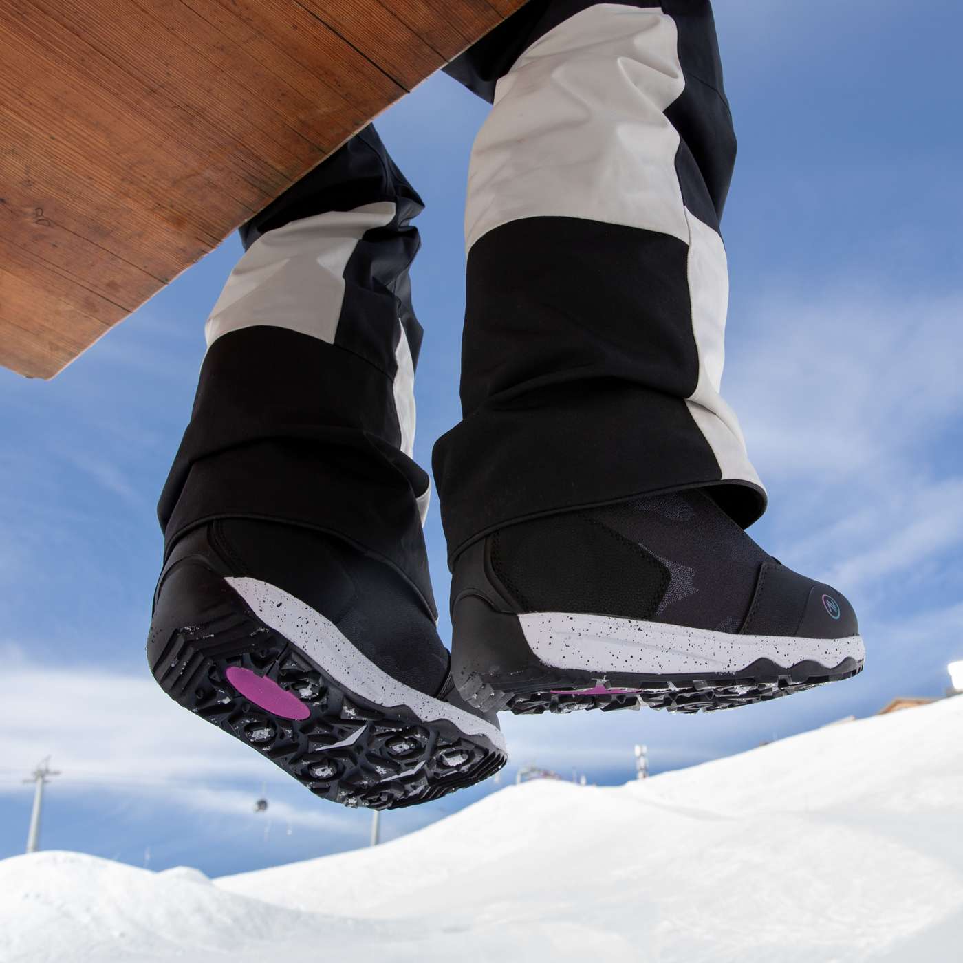 Nidecker Rift W 2024 boots snowboard noires lacets