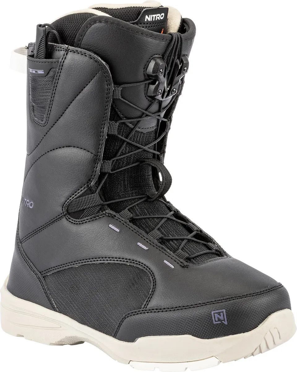 Nitro Flora TLS boots femme Black laçage TLS