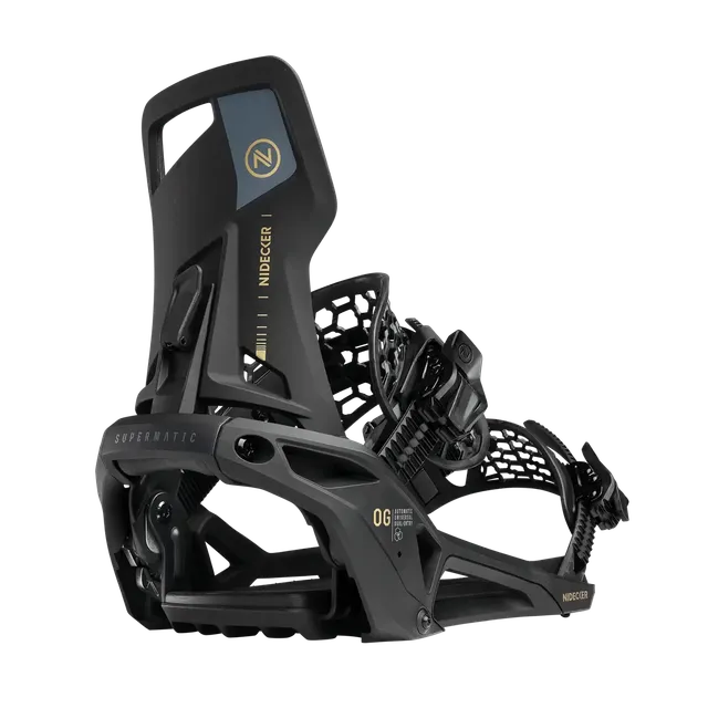 Nidecker OG Supermatic fixations snowboard step-in noir