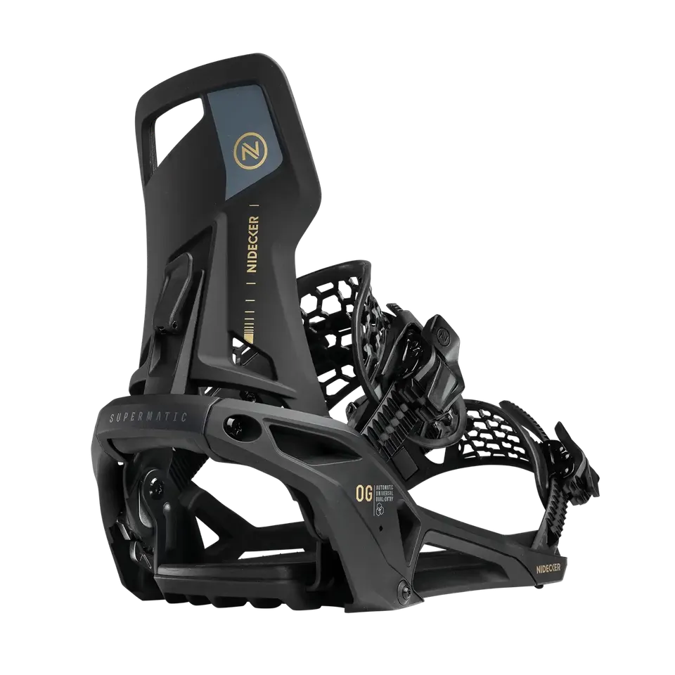 Nidecker OG Supermatic fixations snowboard step-in noir