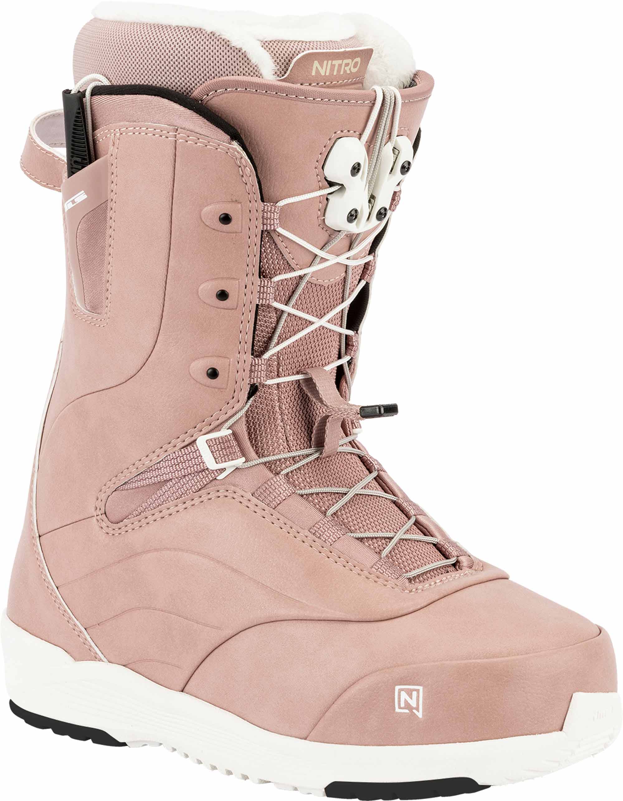 Nitro Crown TLS boots snowboard femme rose 245