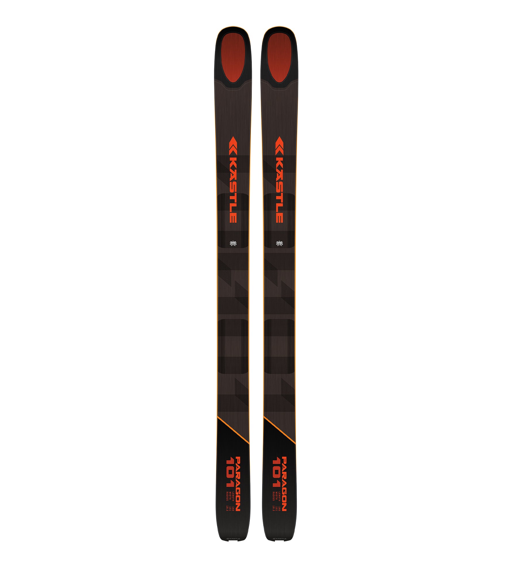 Kastle Paragon 101 ski freeride 182 cm double rocker titanal
