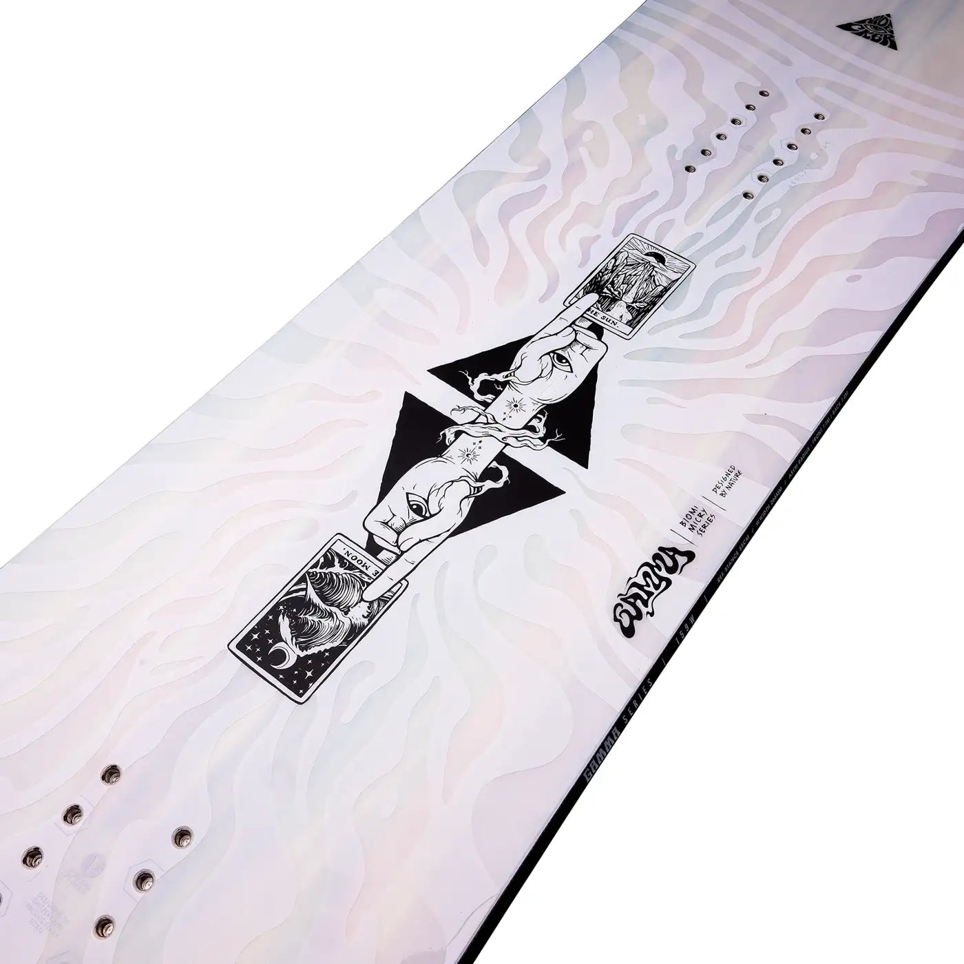 Nidecker Gamma snowboard twin asymétrique freestyle