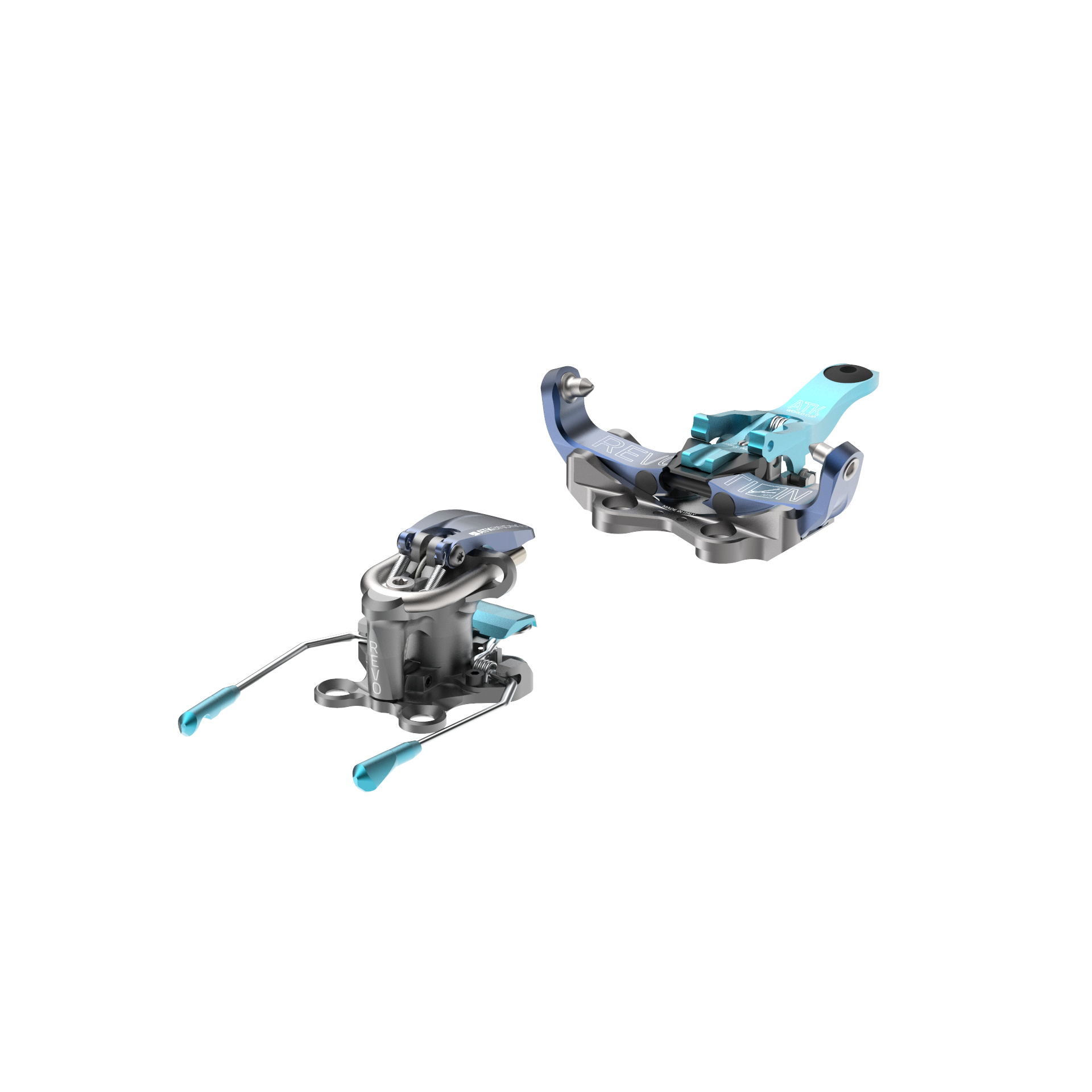 ATK Revolution Brake World Cup fixation ski rando Light Blue 070 122g