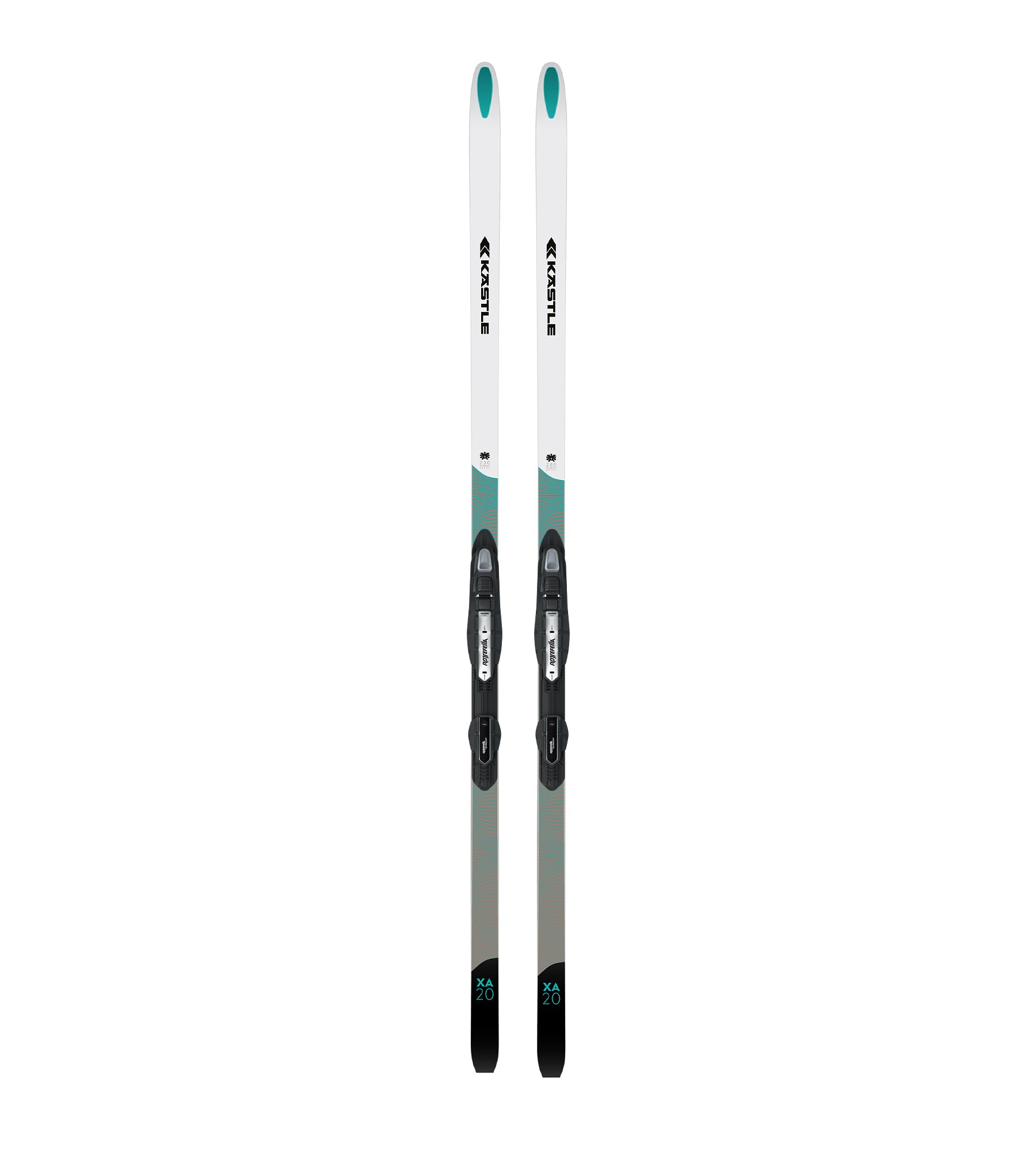 Kastle XA20 Classic ski de fond 170 Crown Medium écailles