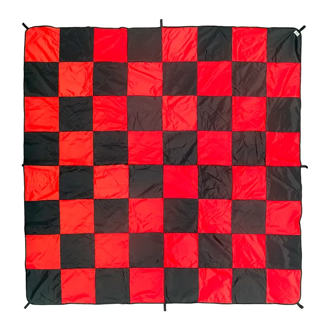 Aiguille Alpine Accessories Fabric Chess Board échiquier tissu 3,1 m