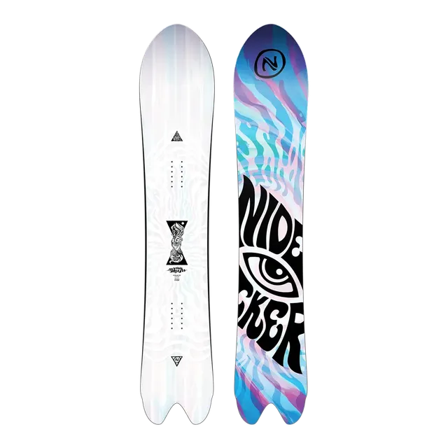 Nidecker Beta snowboard poudreuse swallowtail