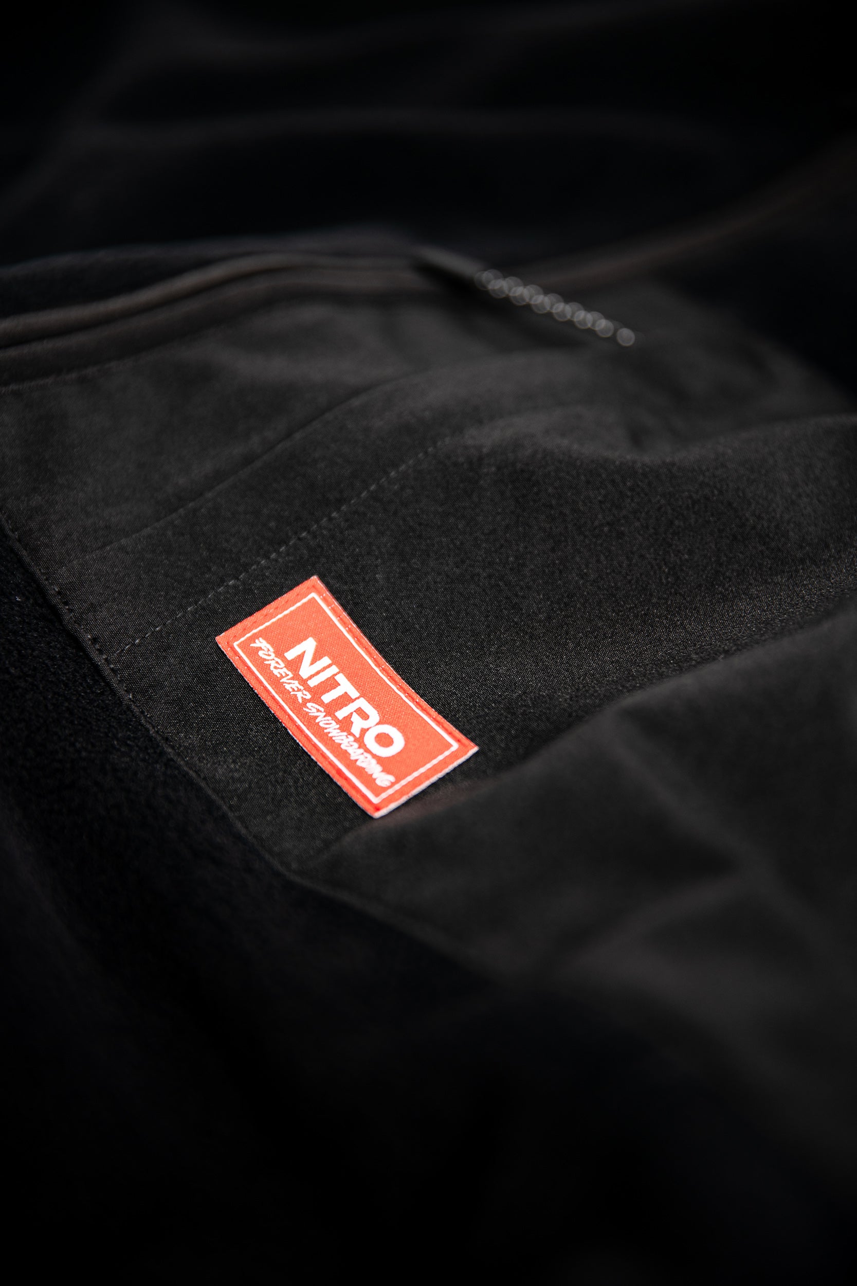 Nitro Tech Fleece polaire Black Melange M zippee