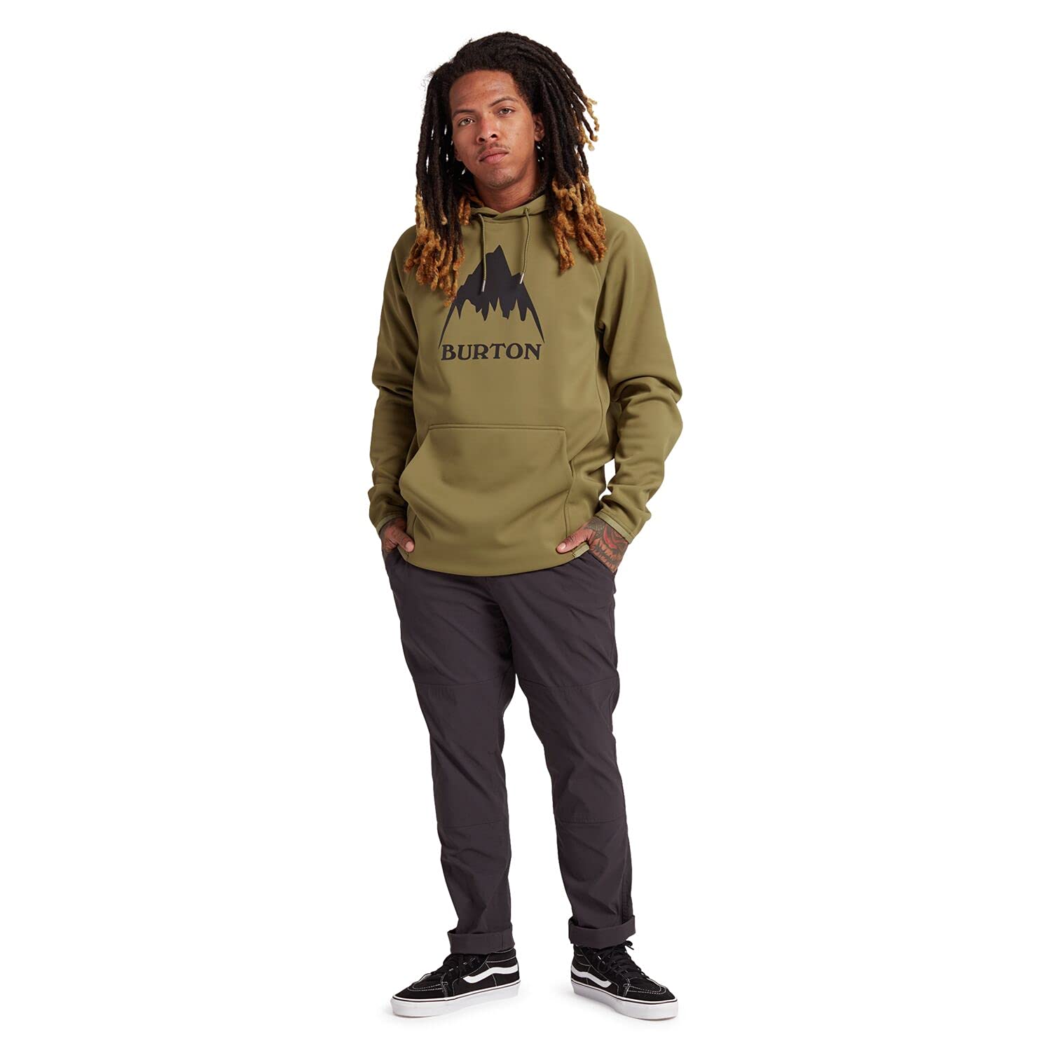 Burton Crown Weatherproof sweat capuche homme gris