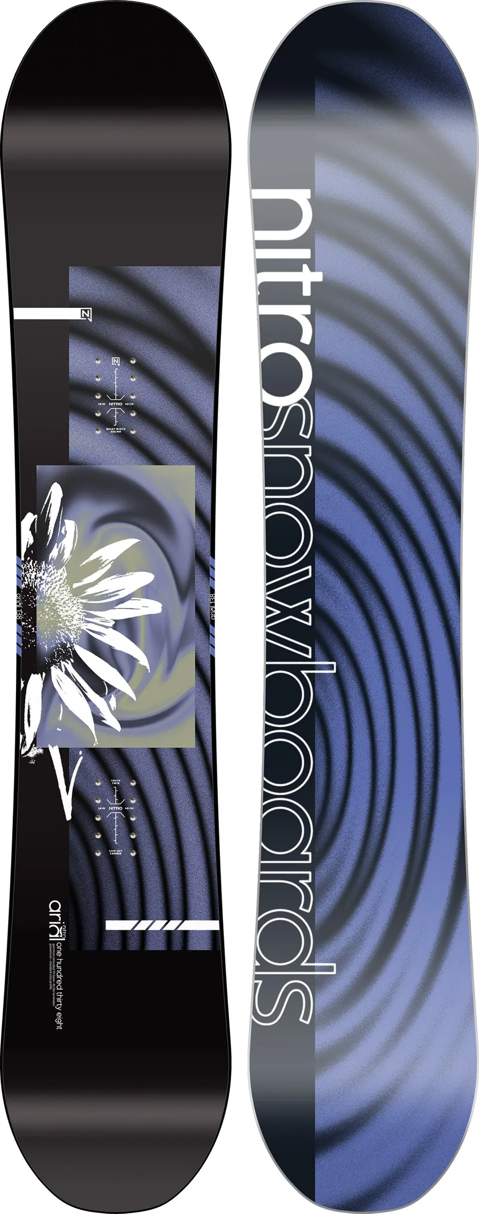 Nitro Arial Youth snowboard enfant 142 all-mountain