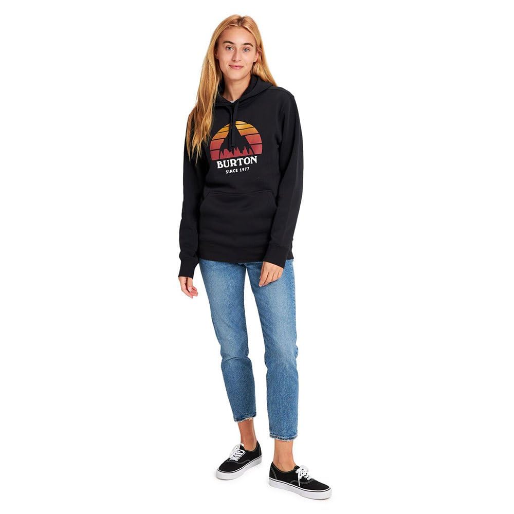 Burton Underhill Sweat Capuche Homme XXS Noir Coton