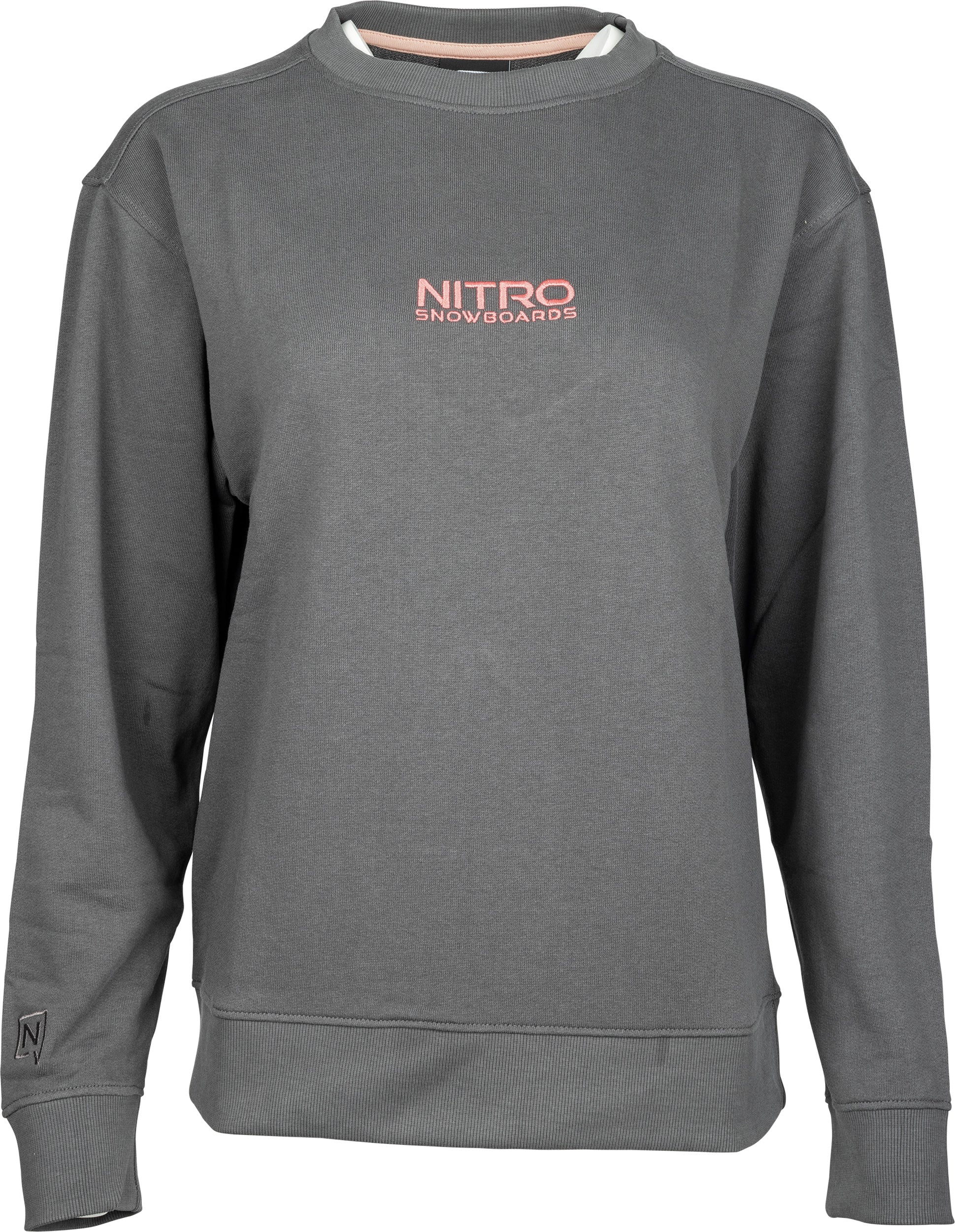 Nitro Women's Sweater sweat femme Volcanic Ash col rond