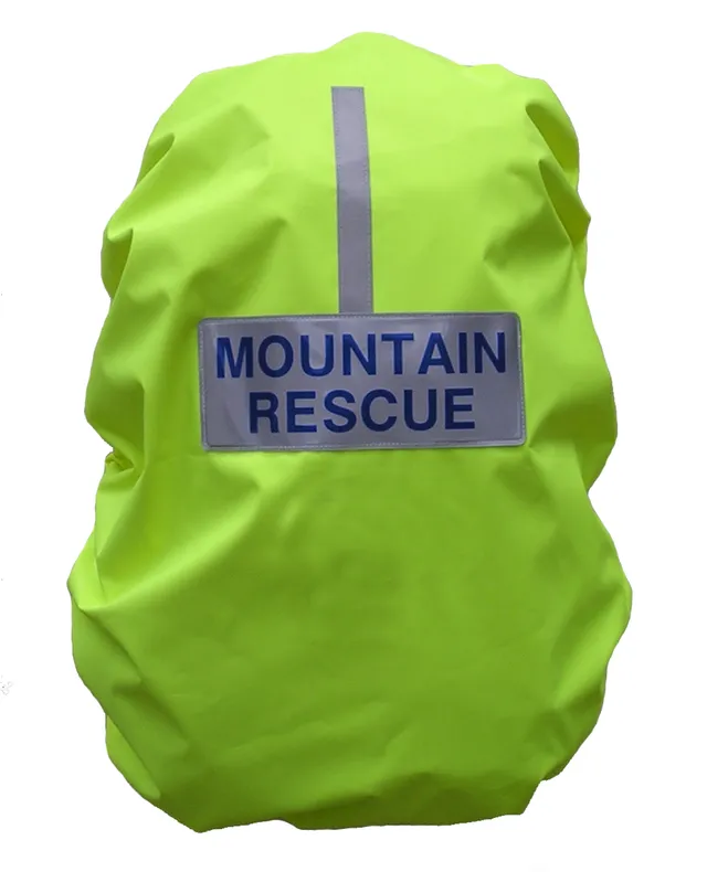 Aiguille housse sac jaune fluo 30-55L secours