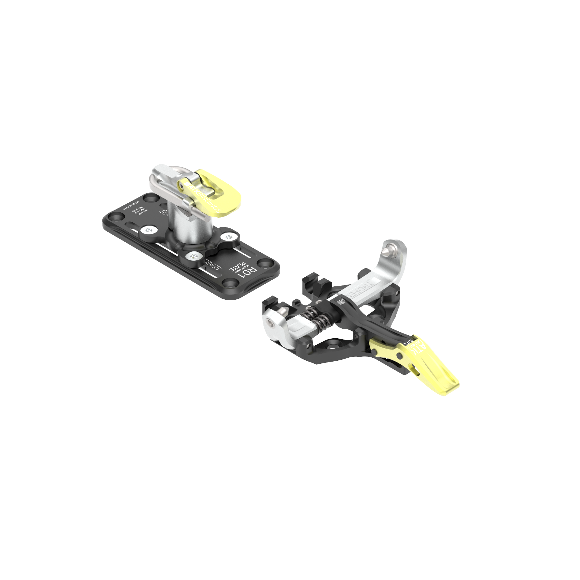 ATK Trofeo Plus fixation ski de rando jaune U10