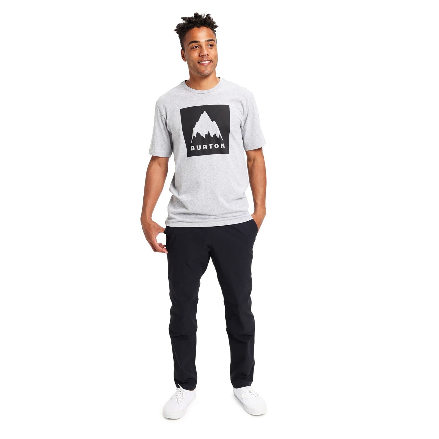 Burton Classic Mountain High t-shirt homme M coton bio