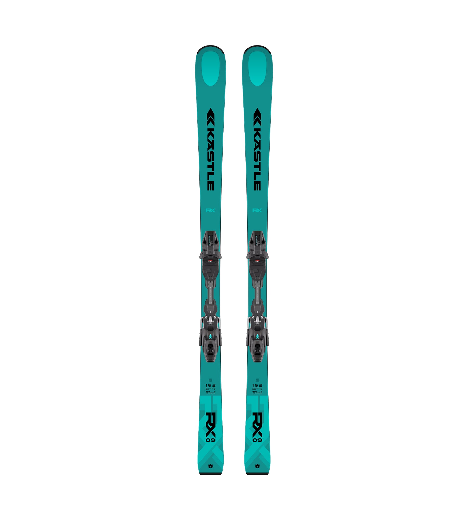 Kastle RX9 Ski Piste 168 + K12 TRI GW Titanal
