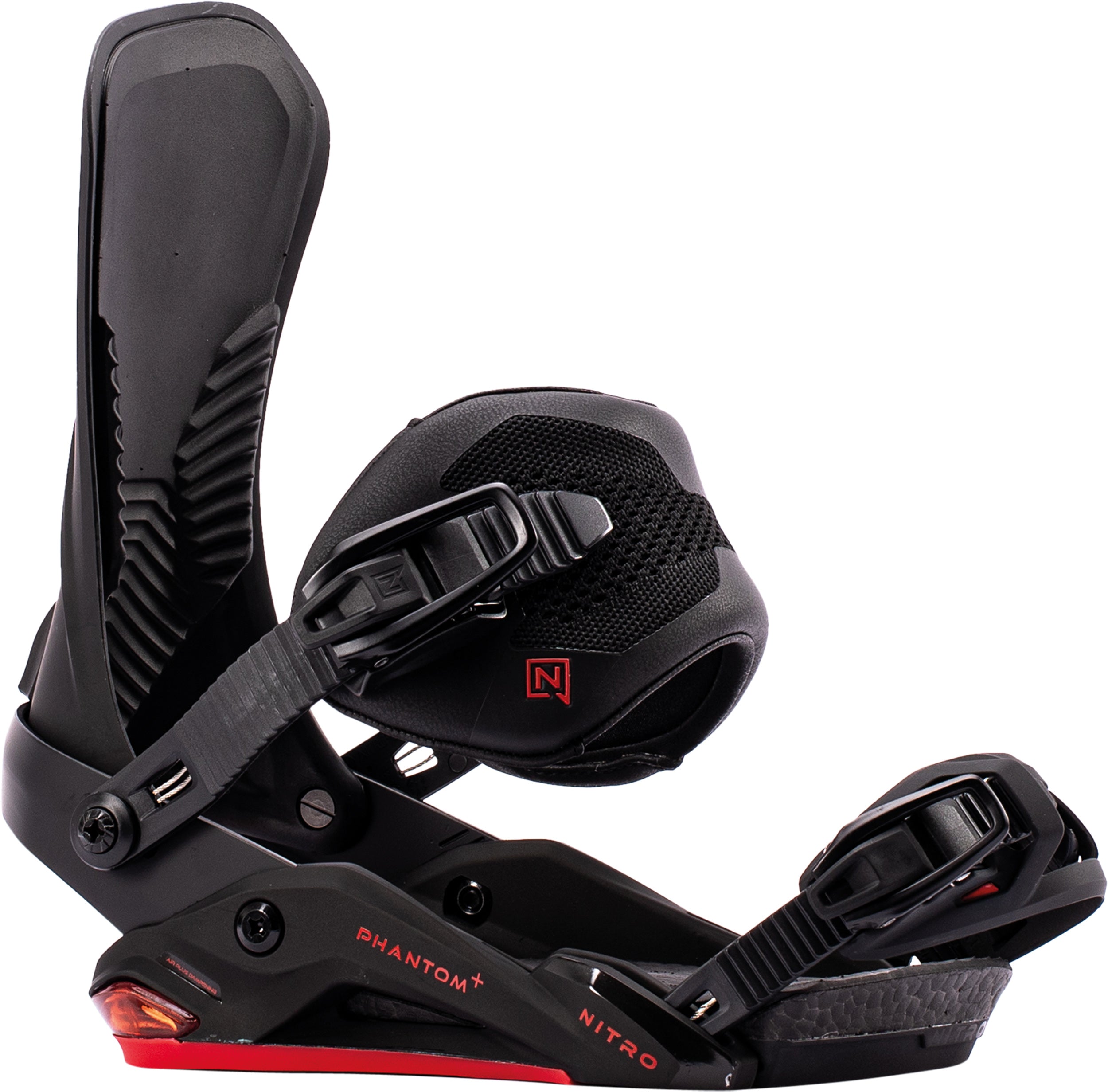 Nitro Phantom+ Fixations Snowboard Ultra Black M