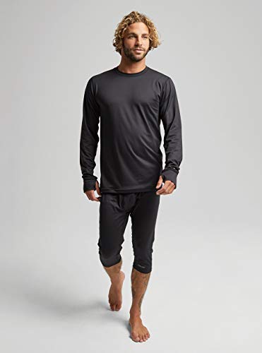 Burton Midweight Base Layer Crew thermique homme noir taille M