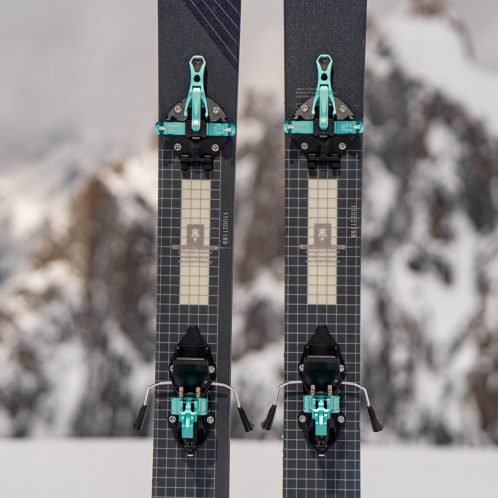 ATK Raider 11 EVO fixation ski rando Aqua Green 086 370g