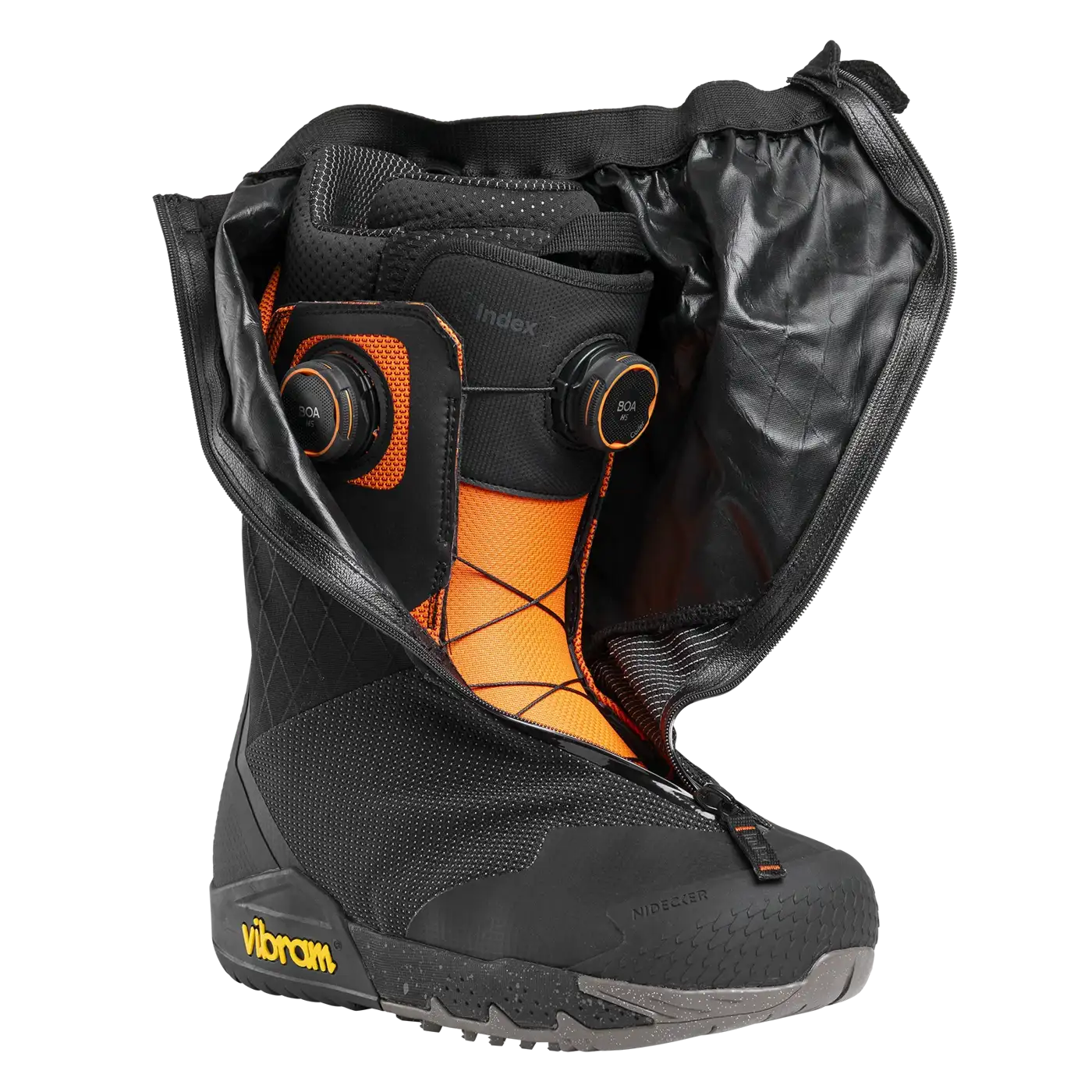 Nidecker Index APX Boots Snowboard Noir Double BOA