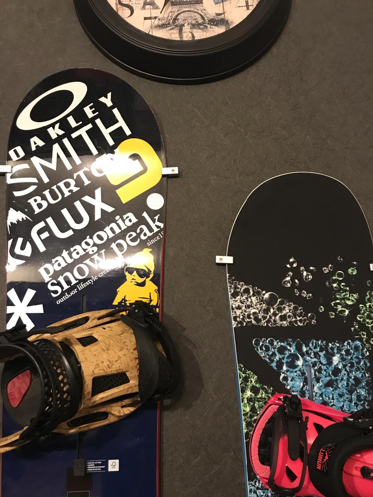 Burton Collector Series support mural snowboard argent taille unique