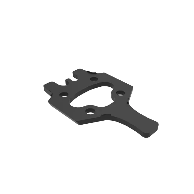 ATK Toe Shim AL15 cale fixation ski rando noir 4 mm