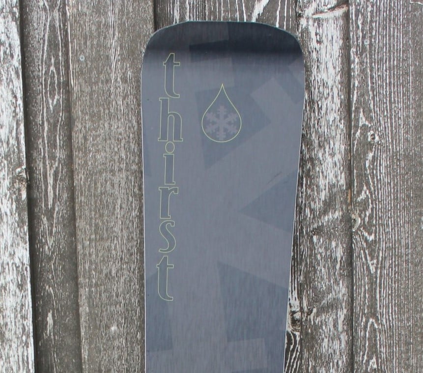 Thirst SF WARP 162 snowboard alpin petit rayon