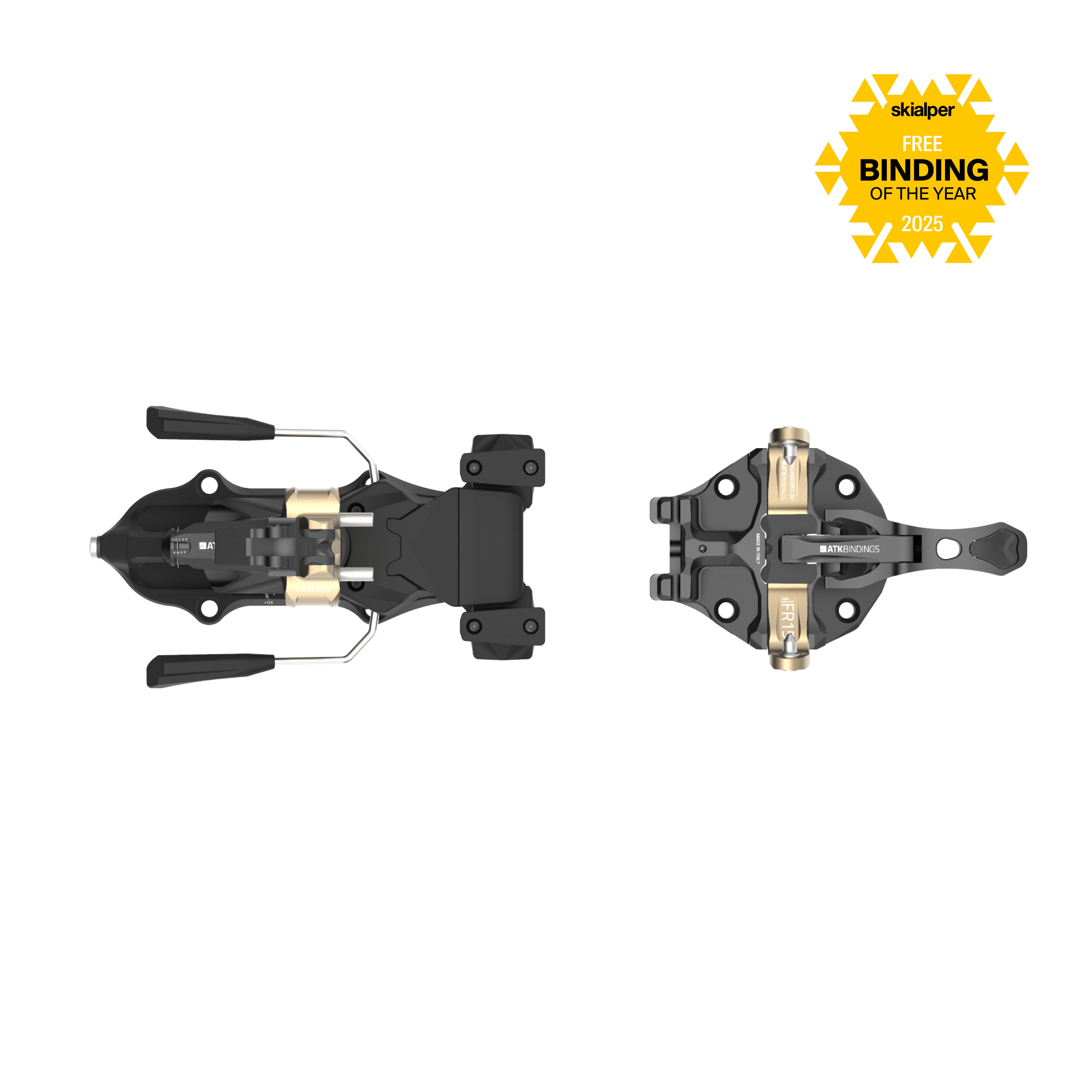 ATK Freeraider 15 EVO fixation freerando 108 orange