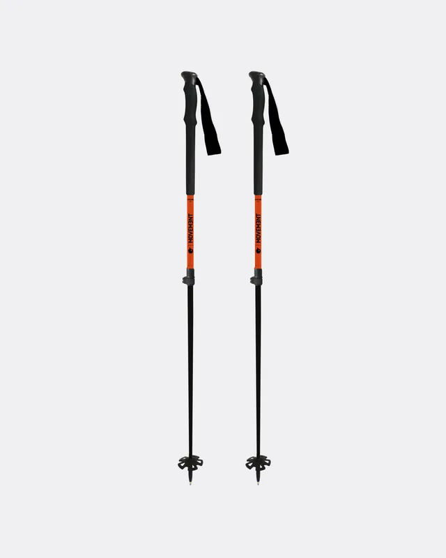 Movement X-Plore bâton ski randonnée Orange alu