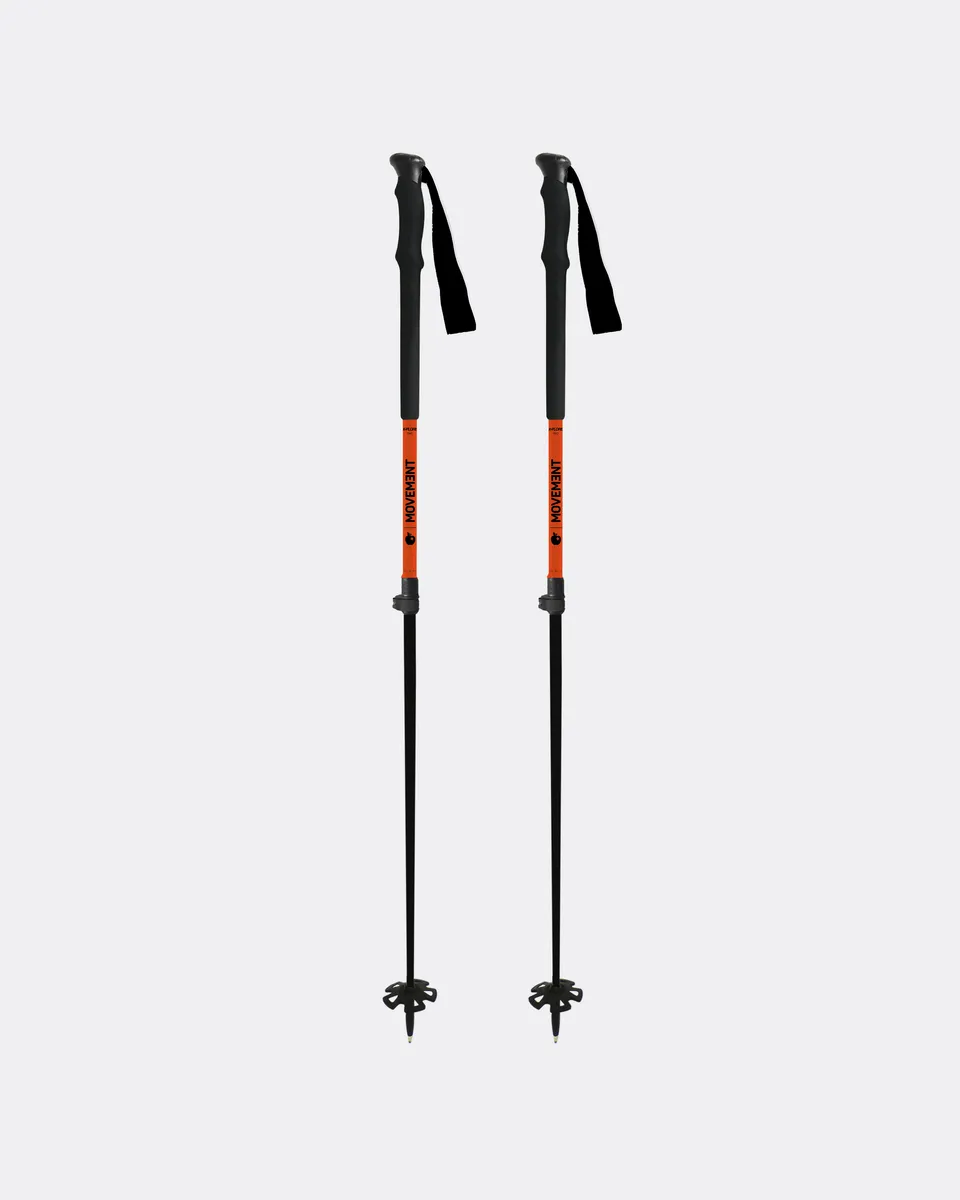 Movement X-Plore bâton ski randonnée Orange alu