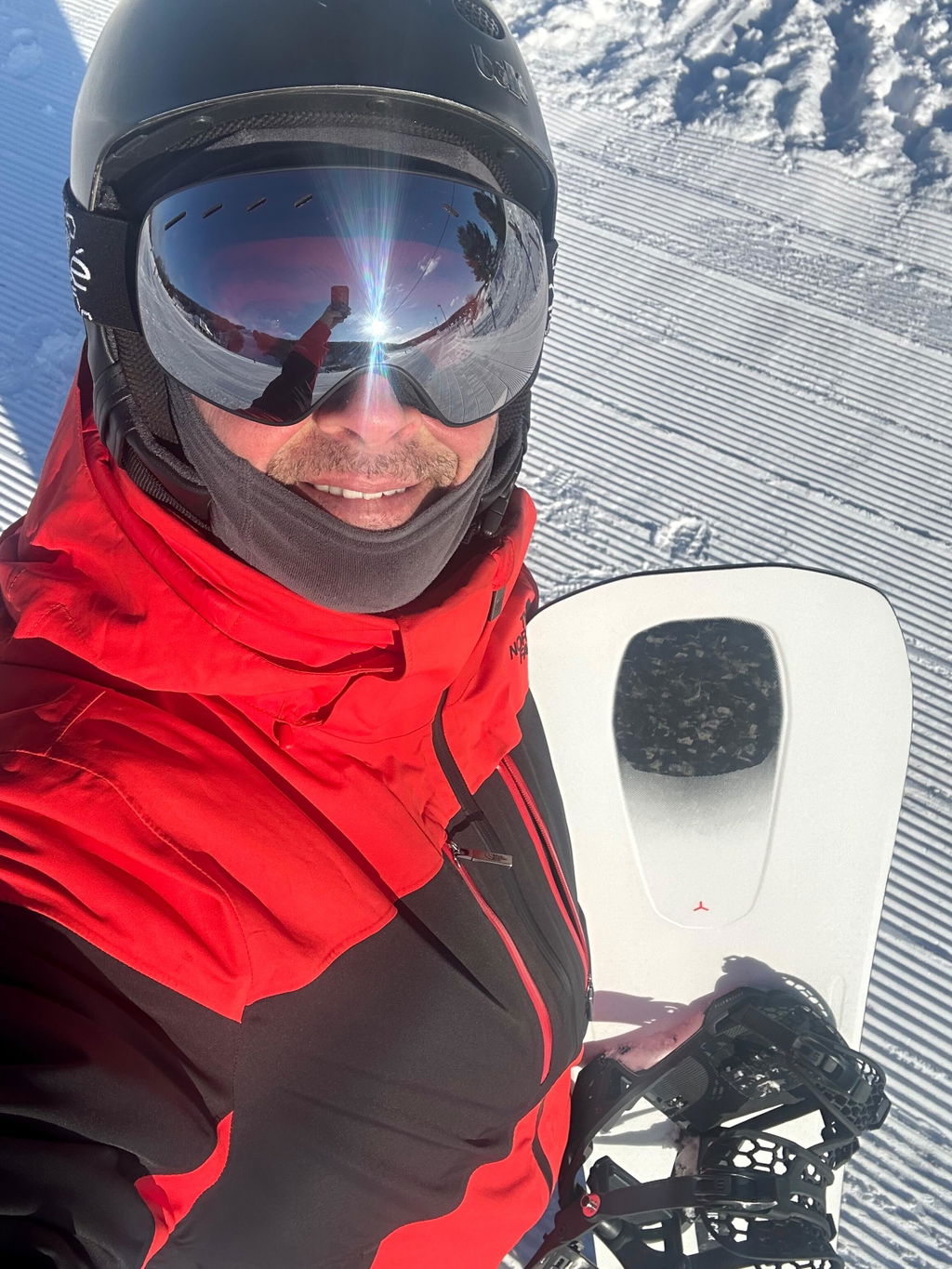 Nidecker Megalight snowboard 161 carbone freeride