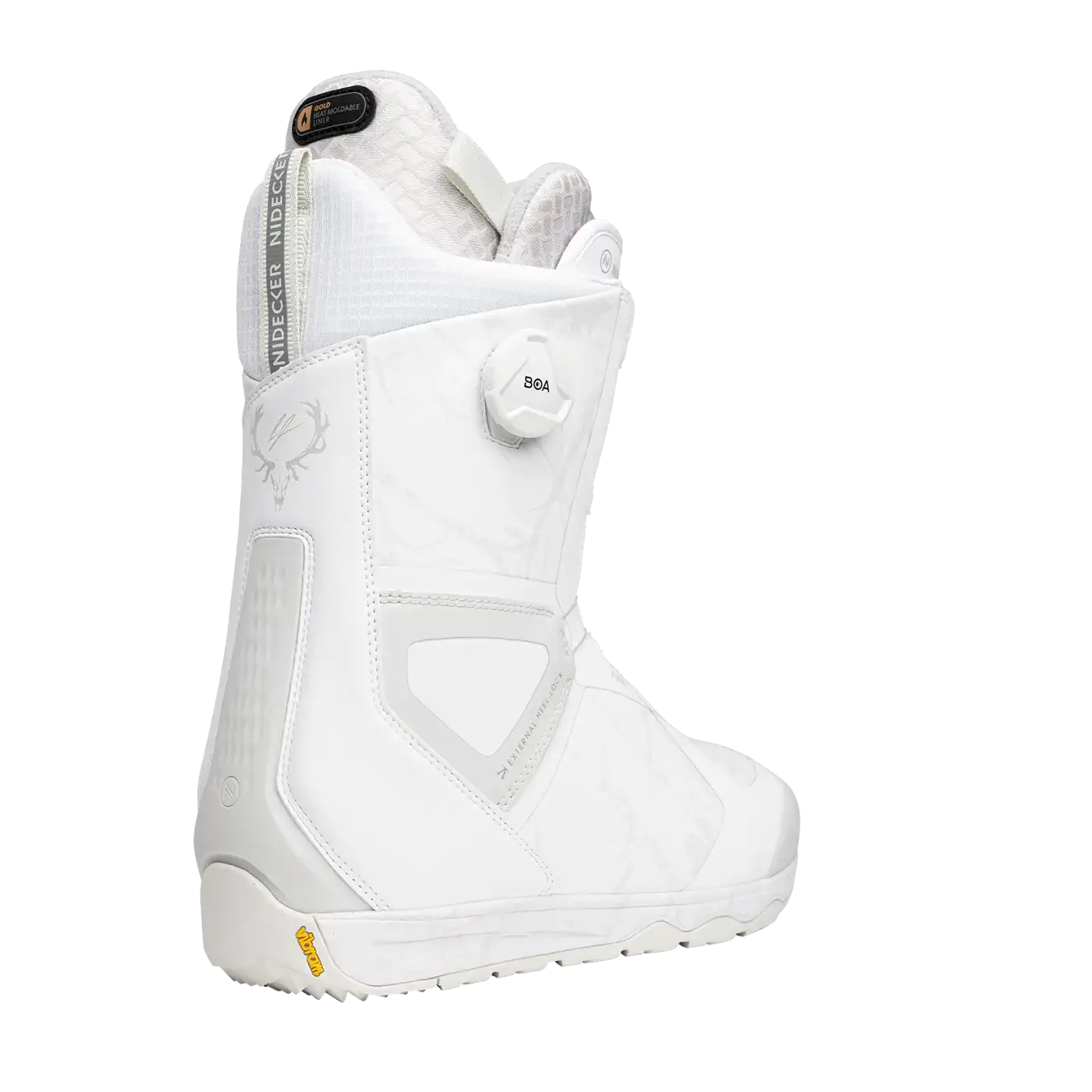 Nidecker Kita Men 2026 boots snowboard homme Black double BOA