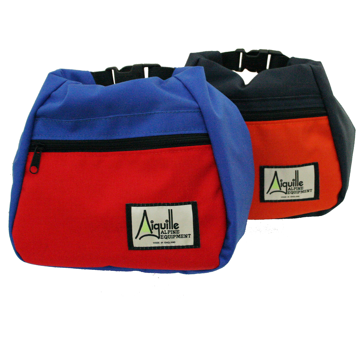Aiguille Boulder Bucket sac à magnésie bloc poches zippées
