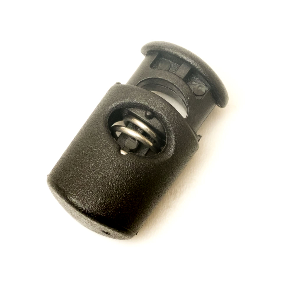 Aiguille Ellipse bloque-cordon plastique 3 mm cordon