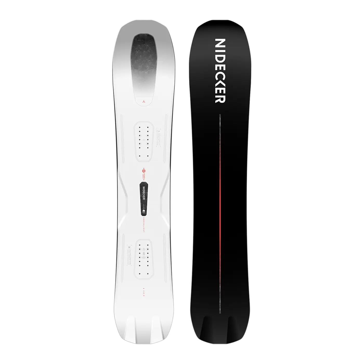 Nidecker Megalight snowboard 161 carbone freeride