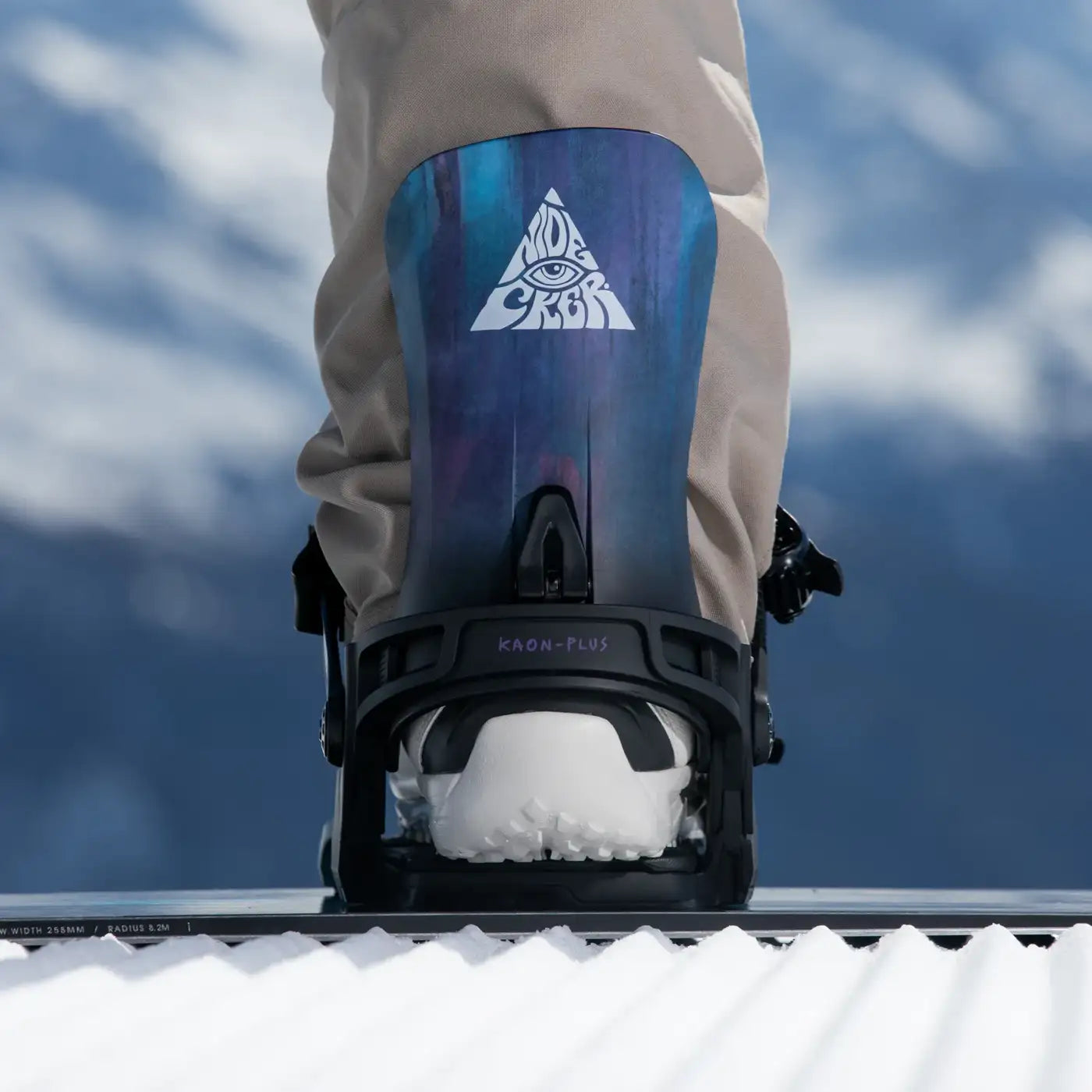 Nidecker Kaon Plus fixation snowboard Bio Black M