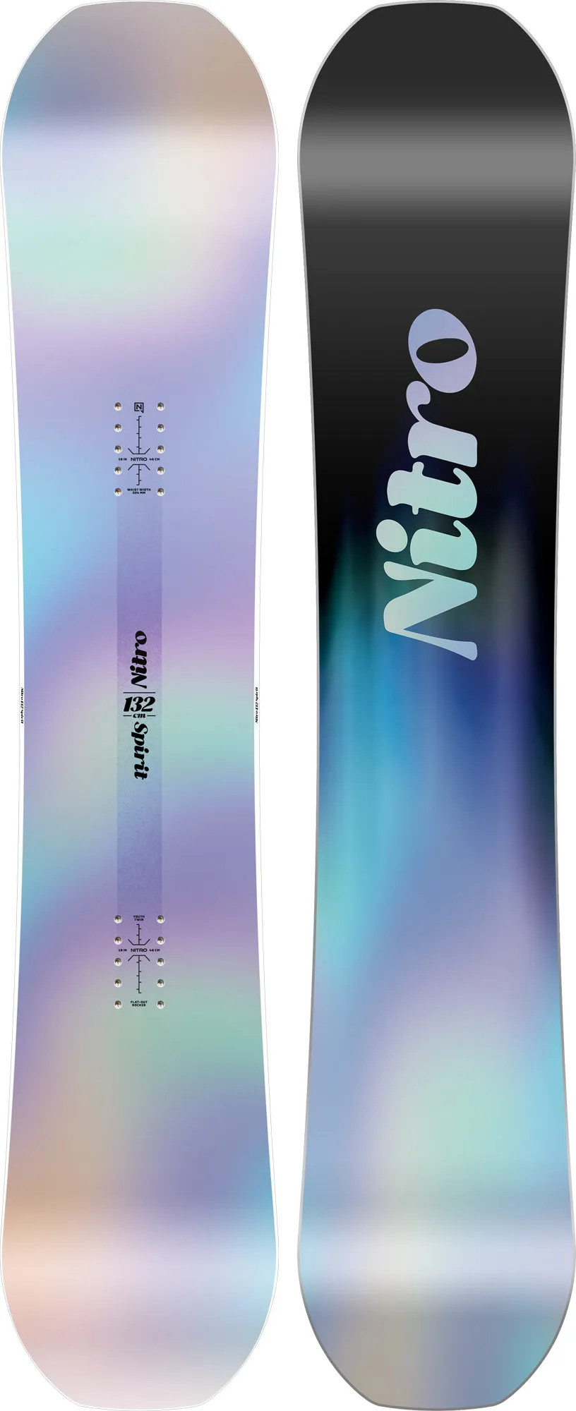 Nitro Spirit Youth Snowboard 132 Fille Débutant