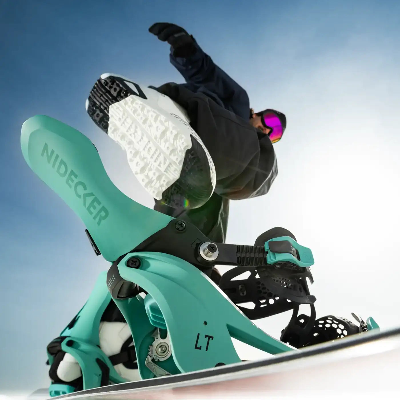 Nidecker LT Supermatic fixations snowboard Black M