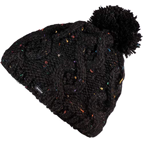 Burton Chloe bonnet femme noir chaud